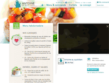 Tablet Screenshot of antoineauquotidien.com